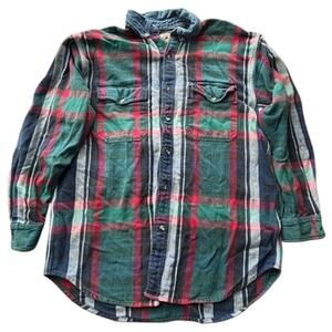 Vintage Halifax Outfitters Plaid Long Sleeve  Size Large